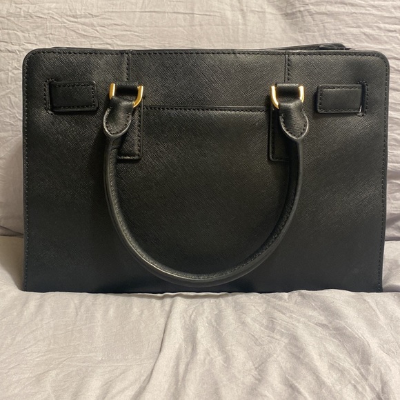 🔥 MICHAEL KORS DILLON SAFINO LEATHER SATCHEL / SHOULDER BAG. - Picture 5 of 10